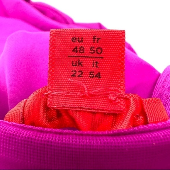 Spanx Core High Rise Bottoms Sz 18 Brief Swim Bottom Shapewear Pink Neon - Picture 5 of 8